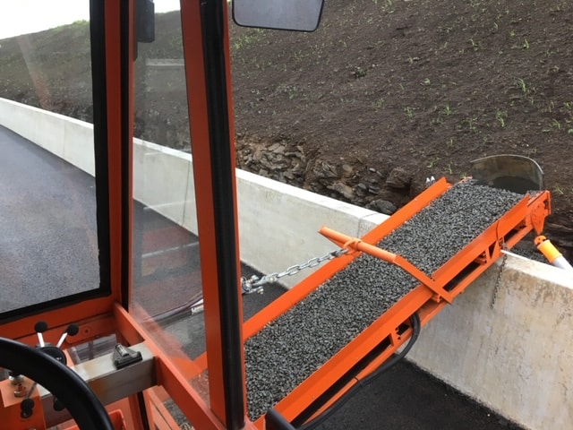 placing 20mm over wall